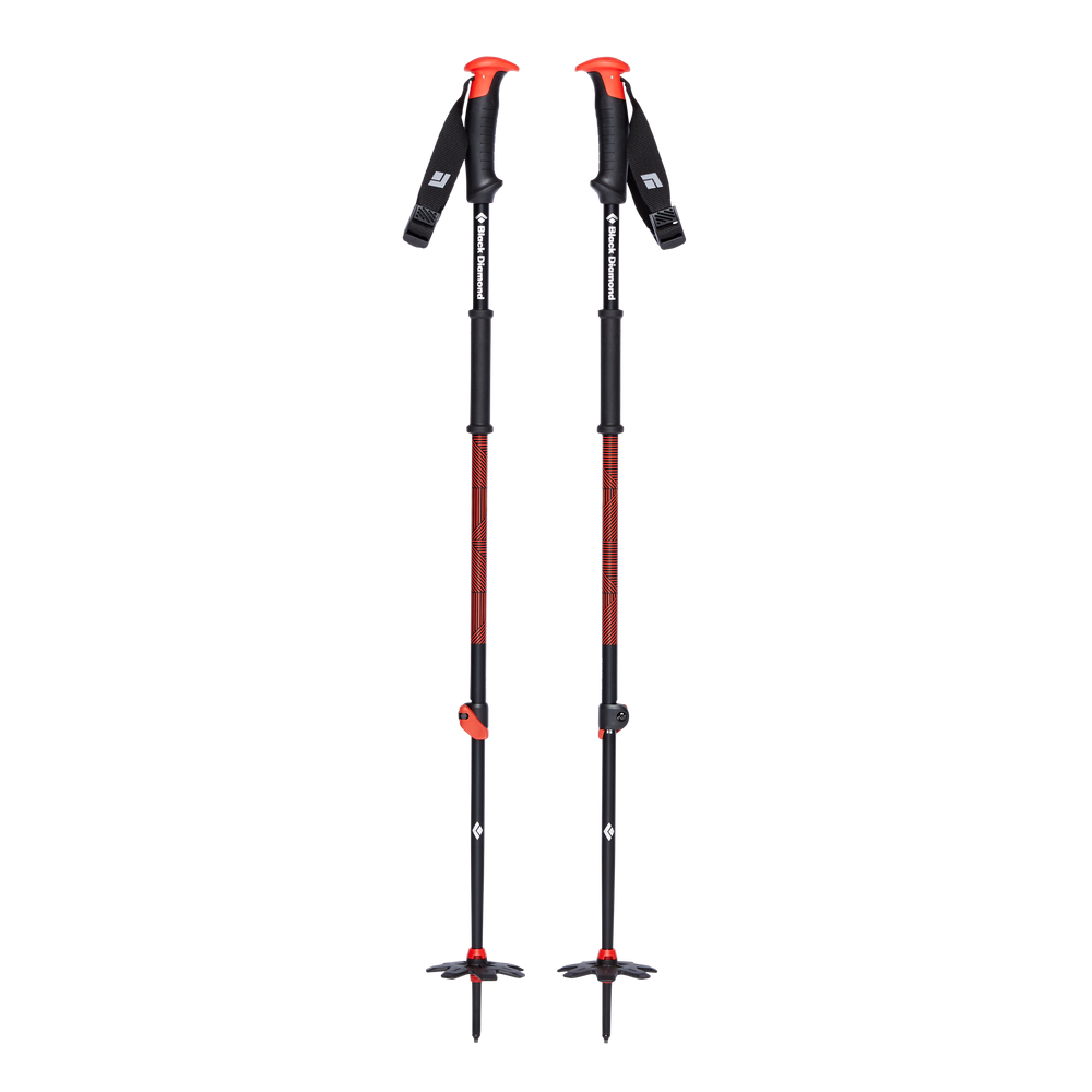 Black Diamond Traverse Ski Pole - Bâtons télescopique en aluminium - Skis  de randonnée, raquettes à neige