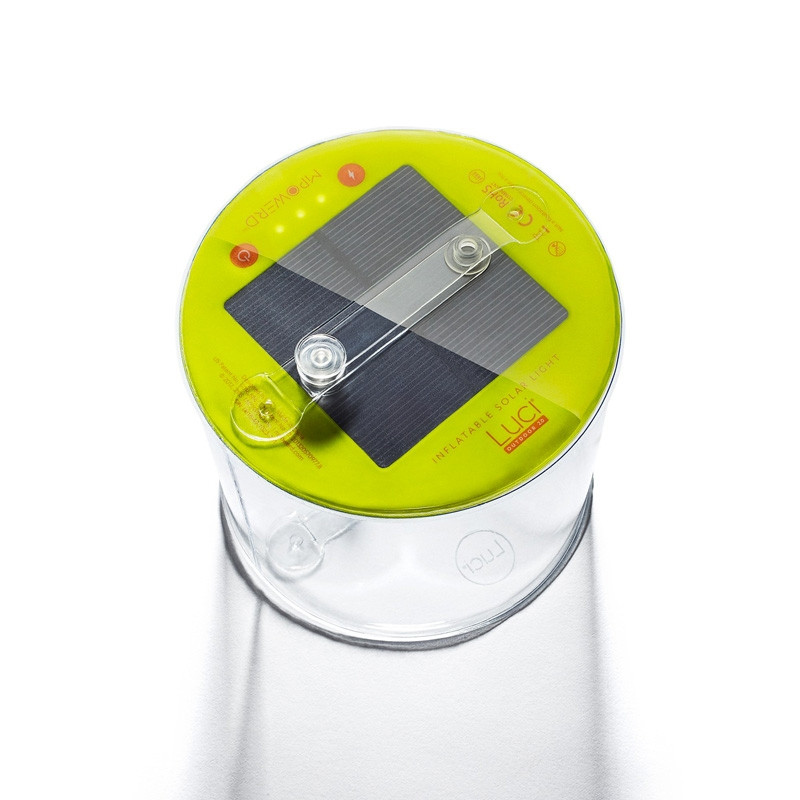 Lanterne solaire gonflable Mpowerd Luci Outdoor 2.0 - Lampe ultralégère  pour s'éclairer au camping, en bivouac 75 lumens