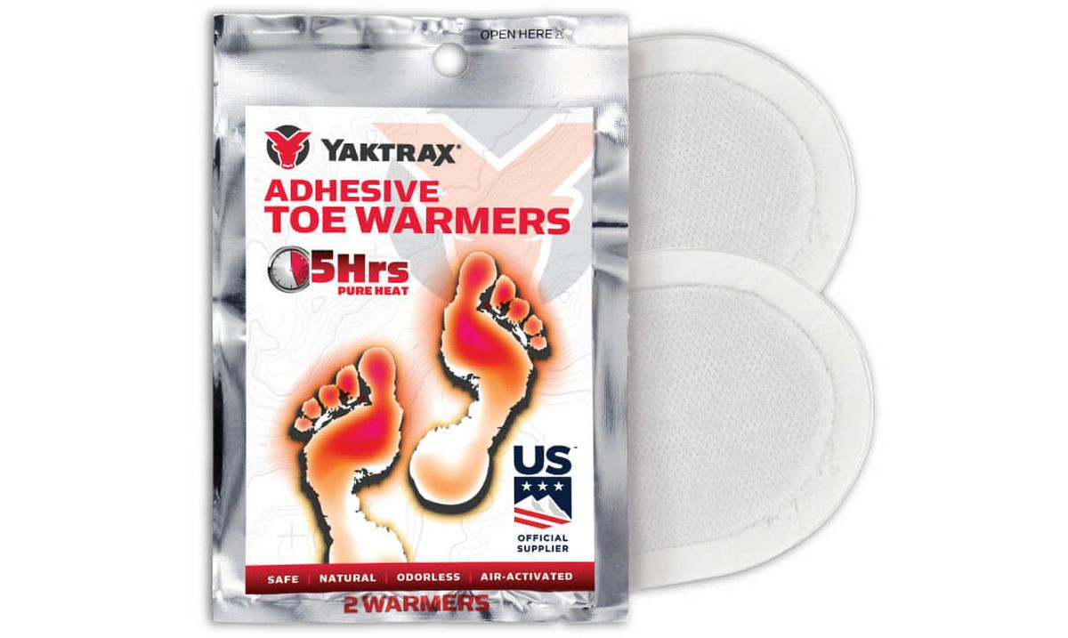 Yaktrax Toe Warmers : Chauffe-pieds pour conserver les orteils au chaud -  Protection hivernale