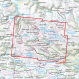 Carte de randonnée Finse, Hallingskarvet & Aurlandsdalen en Norvège  - Echelle 1:50 000